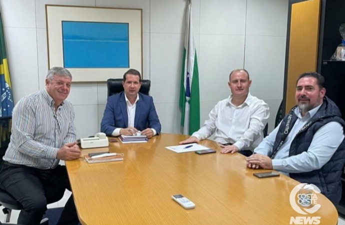 Prefeito Zado cumpre agenda em Curitiba e celebra conquistas para Santa Helena e região