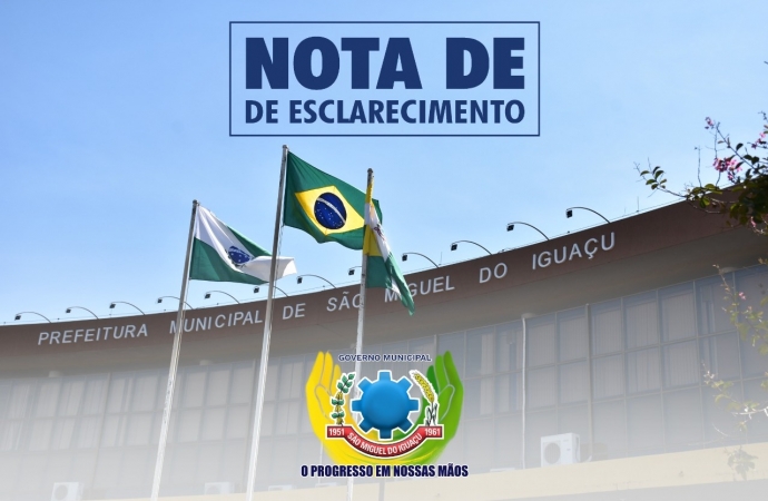 Prefeitura de São Miguel emite Nota de Esclarecimento sobre operação da Polícia Civil