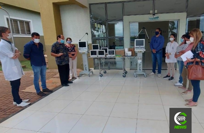 Prefeitura de SMI entrega respirados e monitores para o Complexo Hospitalar Municipal
