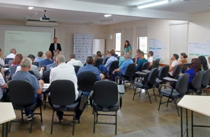 Presidente da Acismi e diretor de Comércio da Caciopar, Jolmir Raimundi, participa da 1º reunião da Coordenadoria