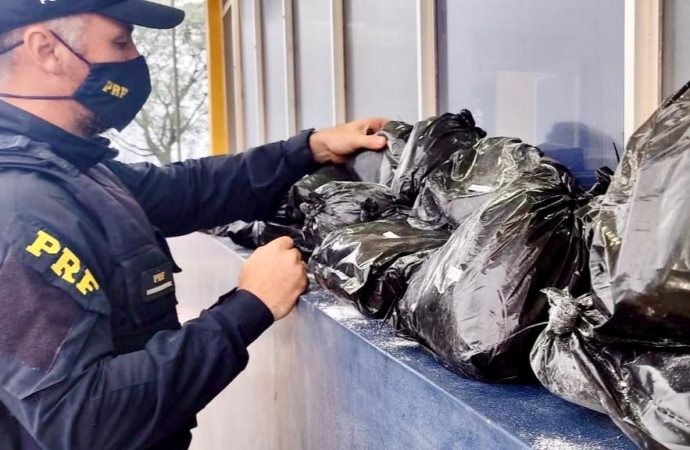 PRF apreende 135 Kg de “Ecstasy Genérico” em Santa Terezinha de Itaipu