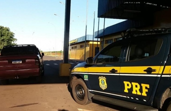 PRF e PM recuperam camionete poucas horas após o roubo e prendem dois suspeitos em Guaíra