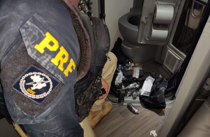 PRF e Polícia Civil apreendem armas e munições na região oeste