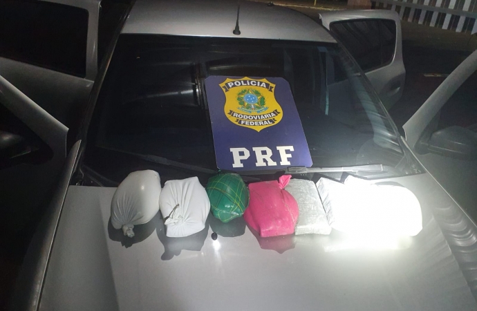 PRF encontra droga em tanque de combustível durante abordagem em Santa Terezinha de Itaipu