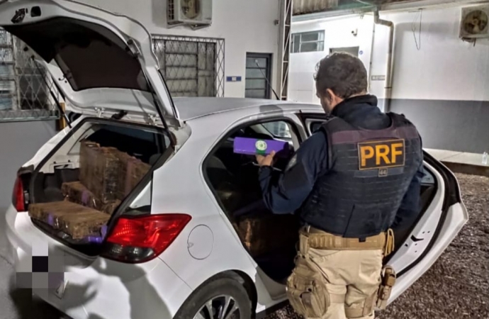 PRF prende traficante tentando se esconder em Motel na região oeste