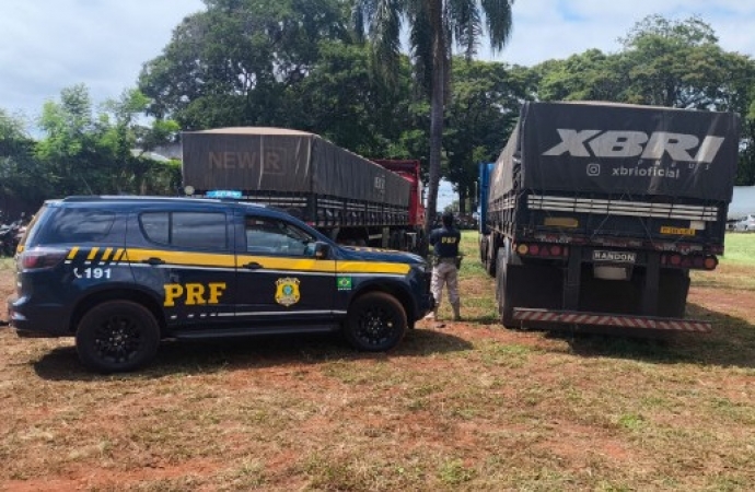 PRF reforça fiscalização de veículos estrangeiros nas rodovias federais