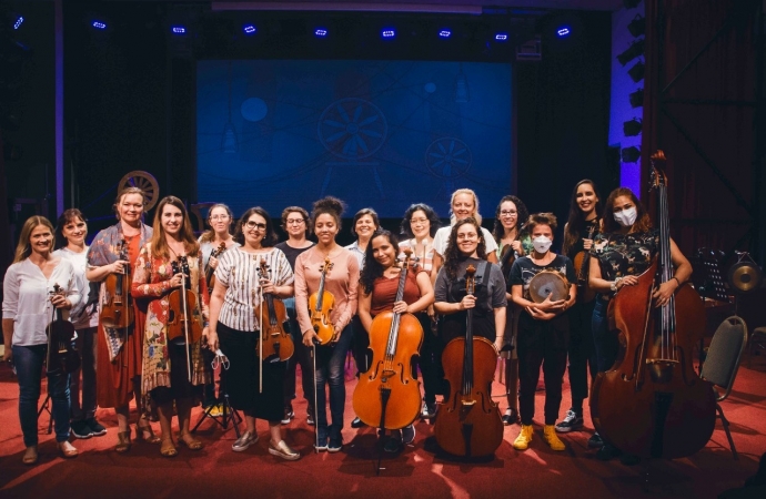 Primeira orquestra feminina do Brasil faz apresentações em Cascavel e Medianeira