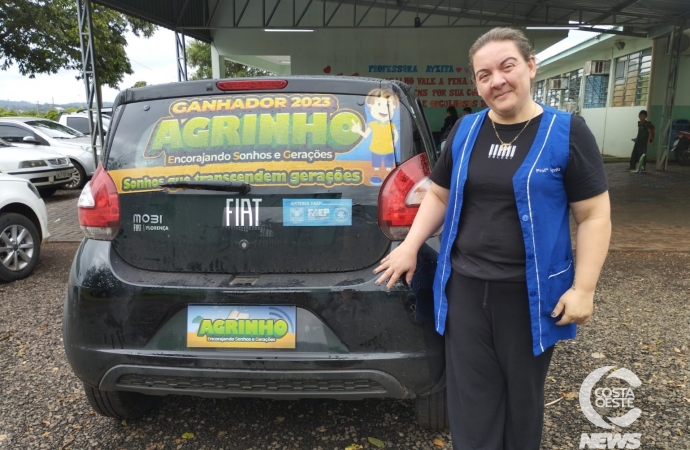 Professora de São Miguel do Iguaçu é uma das vencedoras do programa Agrinho com projeto sobre sustentabilidade