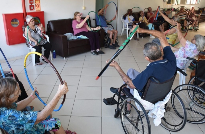 Projeto de São Miguel do Iguaçu  promove qualidade de vida para os integrantes do Lar dos Idosos