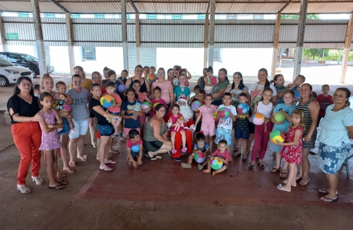 Provopar de Missal realiza entrega de brinquedos nas atividades da Pastoral da Criança