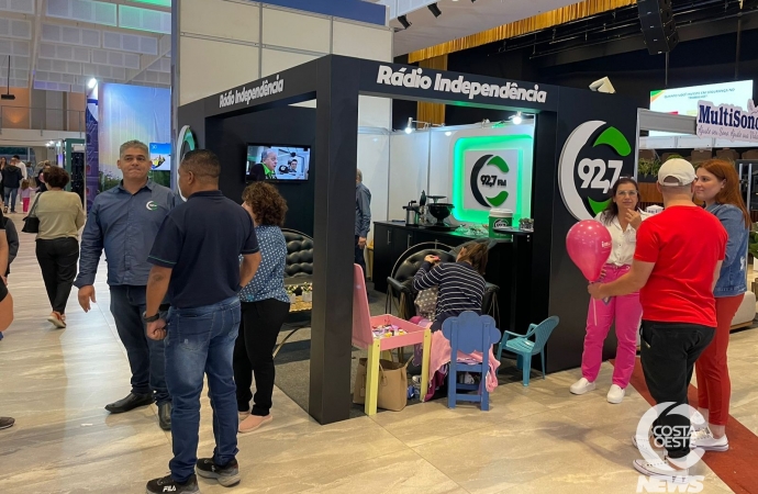 Rádio Independência 92,7 FM na Expomed 2023