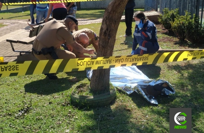 Rapaz é morto a tiros no bairro Parque Verde em Santa Helena