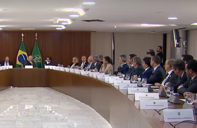 Ratinho Junior viaja à Brasília e encontra líderes dos Poderes da República