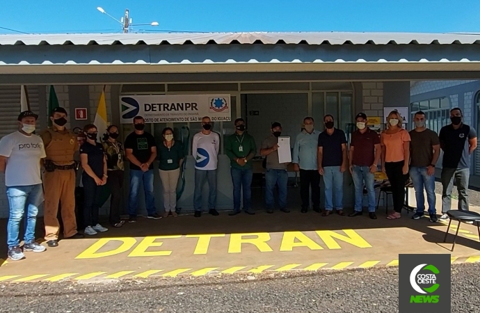 Reabertura do posto do Detran é realizada hoje em São Miguel do Iguaçu