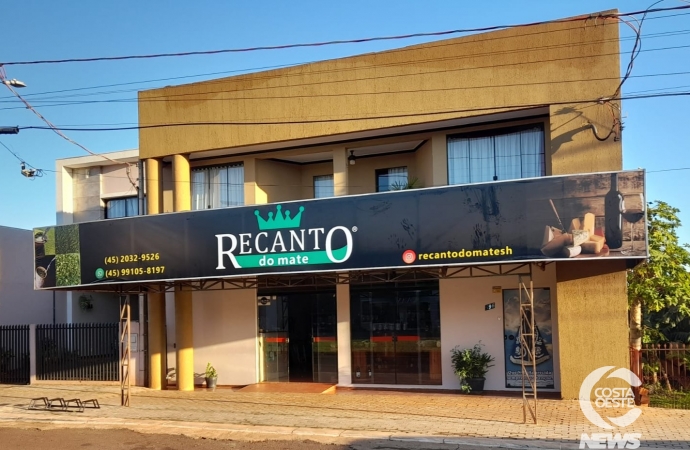 Recanto do Mate reinaugura loja em Santa Helena trazendo muitas novidades