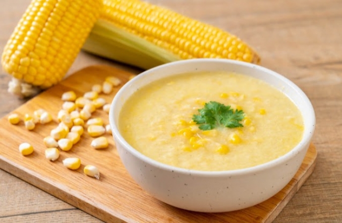 Receita de creme de milho