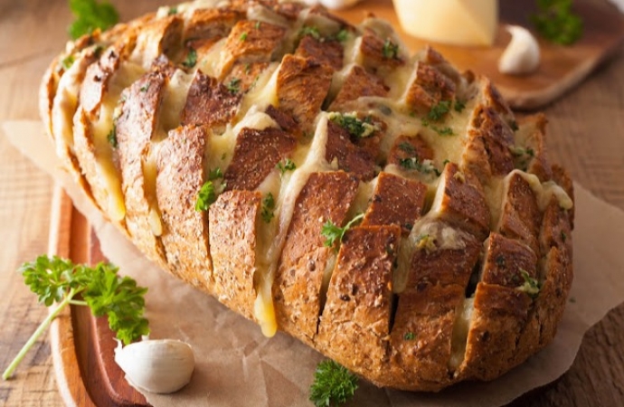Receita de pão de alho fácil