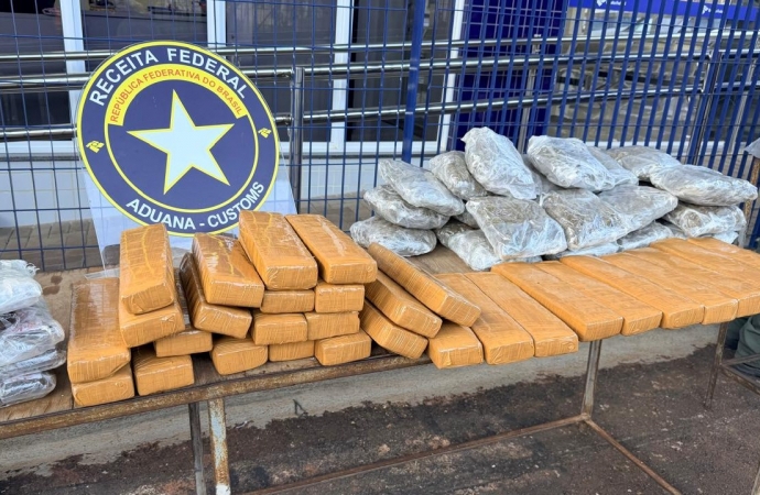 Receita Federal apreende drogas em fiscalização na BR-277, em São Miguel do Iguaçu