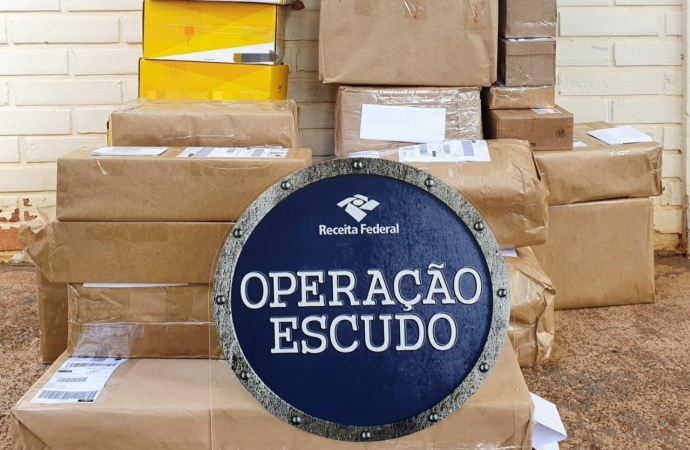 Receita Federal realiza operações na região contra o contrabando e descaminho