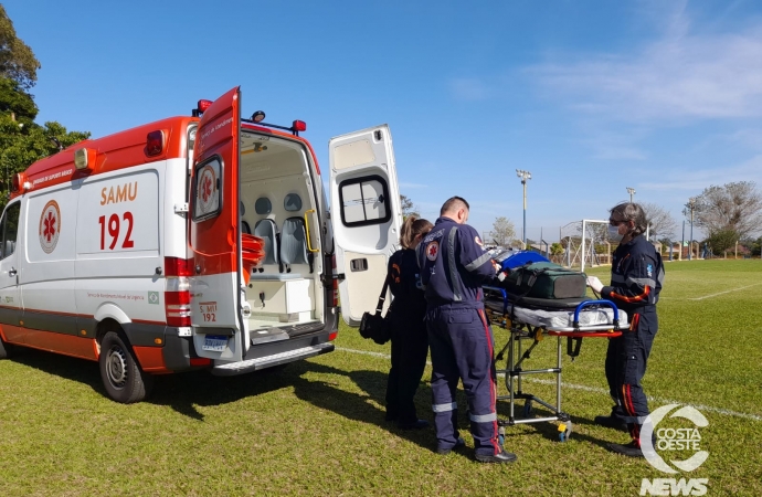 Recém-nascido em Santa Helena é transferido ao HU de Cascavel com apoio aéreo