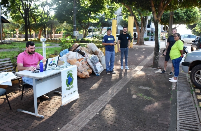 Recicla SMI tem atraído cada vez mais munícipes a participarem da campanha