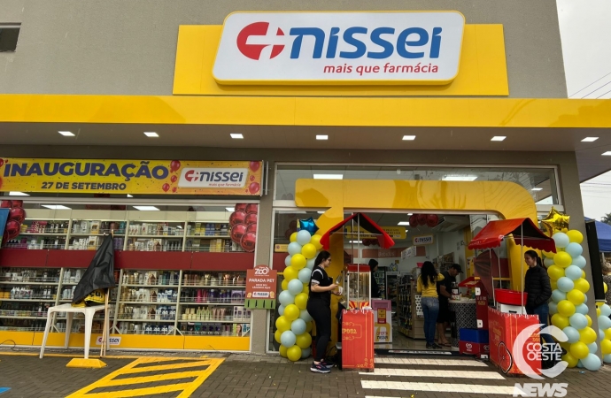 Rede de Farmácias Nissei inaugura primeira loja em São Miguel do Iguaçu