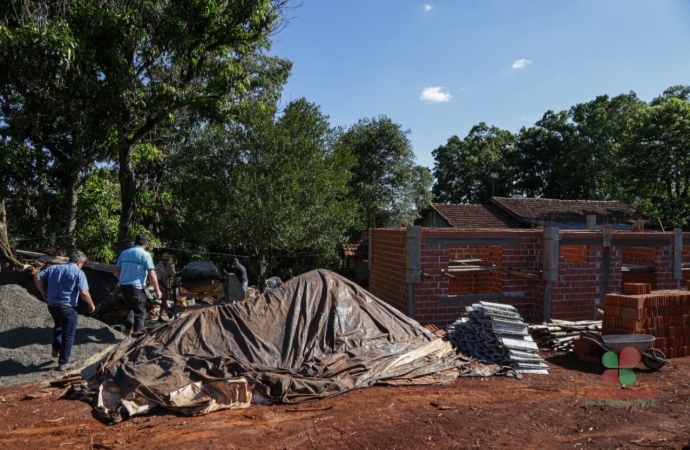 Reformas da Habitação Rural estão em andamento em Missal