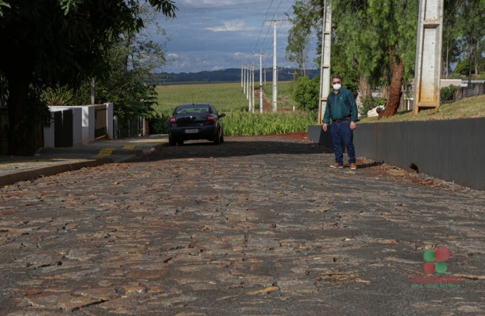 Remodelação de parte da Rua da Produção em Missal está praticamente concluída