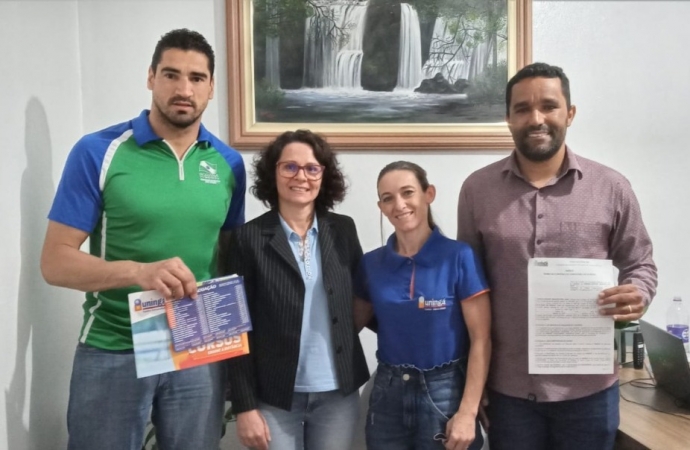 Representante da Uningá visita Missal e demostra interesse em instalar um Polo EAD no município