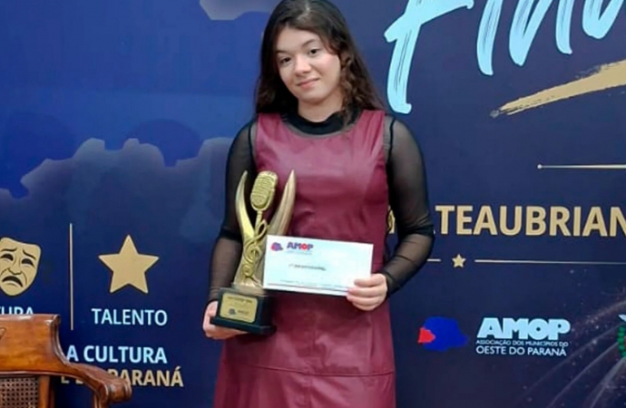 Representante de São Miguel do Iguaçu conquista título do Fermop 2026 na categoria Infantojuvenil