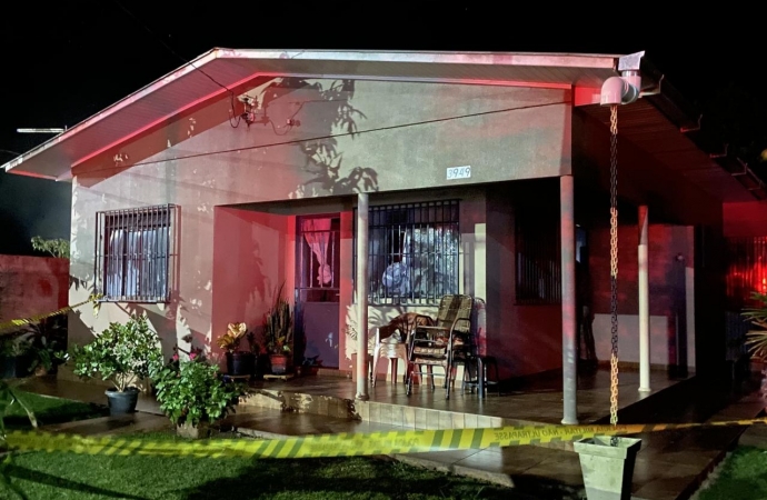 Residência onde ocorreu a morte de policial em Santa Helena é incendiada