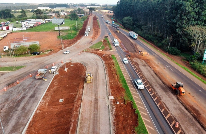 Reta final: obra de duplicação da BR-277 em Cascavel se aproxima de 80%