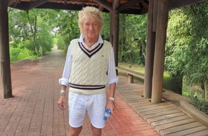 Rod Stewart escolhe Foz do Iguaçu para férias e se hospeda dentro do Parque Nacional