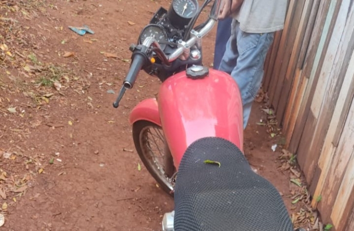 ROTAM recupera motocicleta furtada em Medianeira