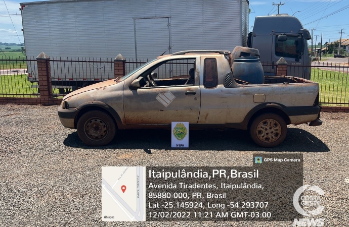 RPA da Polícia Militar de Itaipulândia recupera veículo roubado em 2006 no Paraguai