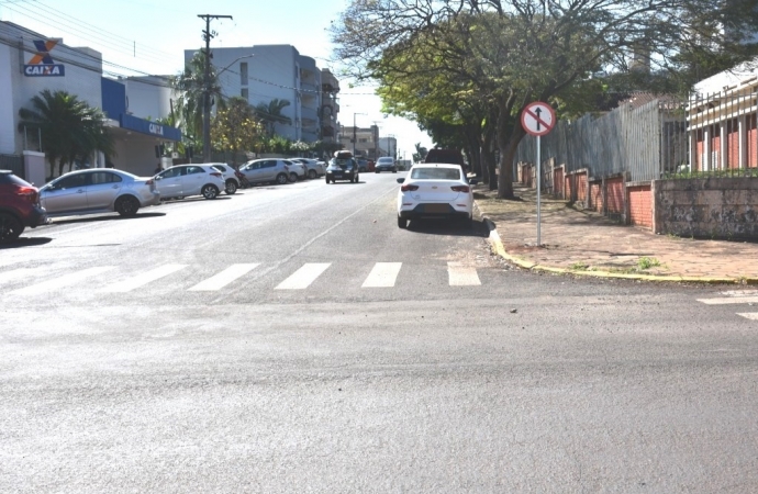 Rua Farroupilha terá sentido único no trecho entre as Ruas Castro Alves e Garibaldi a partir desta sexta (04)
