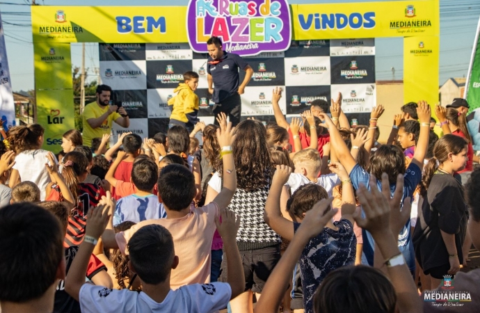 Medianeira: Ruas de Lazer faz a alegria das crianças no bairro Jardim Irene