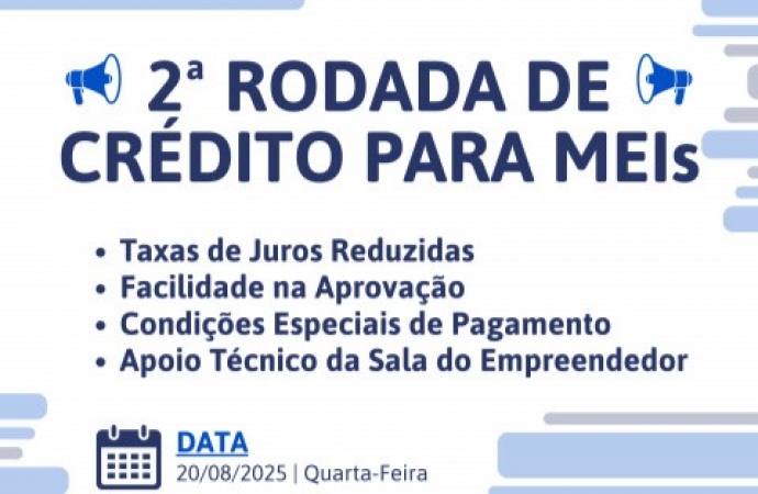 Sala do Empreendedor de Missal convida MEIs para Rodada de Crédito