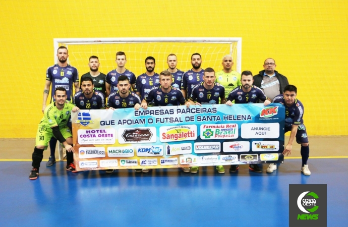 Santa Helena enfrenta São João do Ivaí amanhã pela Taça Bronze de Futsal