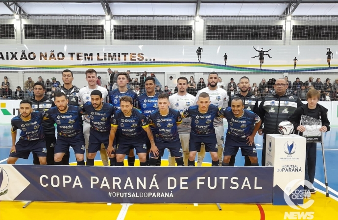 Santa Helena Futsal estreia com derrota na Copa Paraná