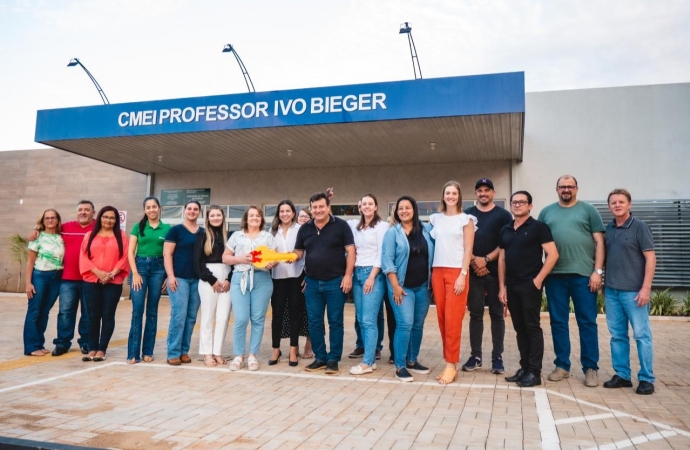 Santa Helena inaugura novo CMEI na Vila Celeste e amplia vagas na Educação Infantil