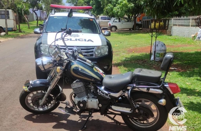 Santa Helena: Polícia Civil detém homem, apreende arma, moto e objetos relacionados ao tráfico de drogas