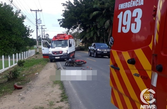 Santa-helenense perde a vida em acidente de moto em Santa Catarina