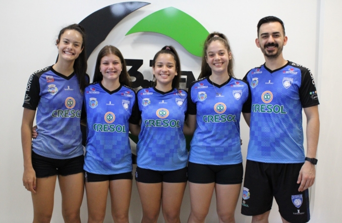 Santa-helenenses são convocadas para as seleções de voleibol do Paraná