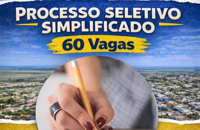 Santa Terezinha de Itaipu abre PSS com 60 vagas e inscrições gratuitas