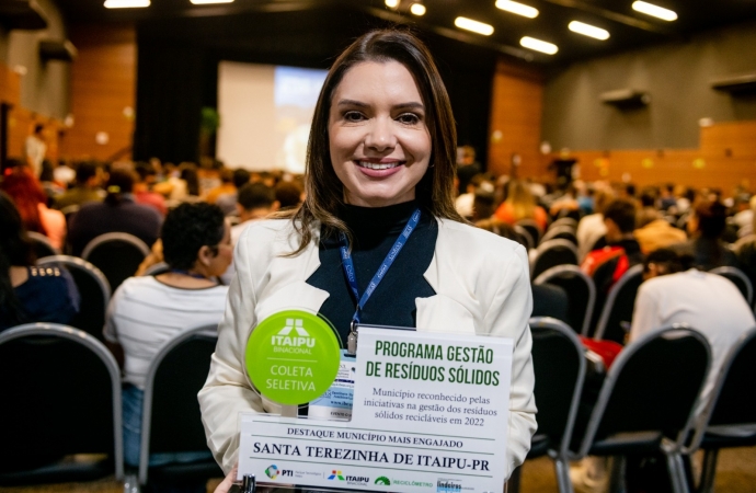 Santa Terezinha de Itaipu é reconhecida pelas boas práticas em Sustentabilidade durante o Congresso Sul-Americano de Resíduos Sólidos