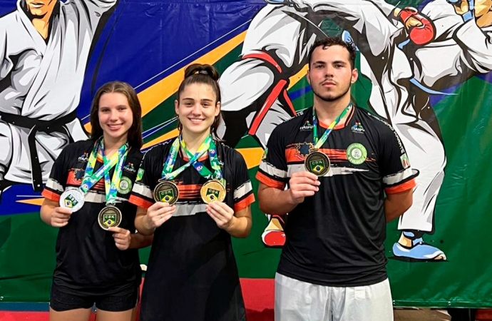 São Miguel conquista cinco medalhas no Campeonato Brasileiro de Karatê, no Ceará