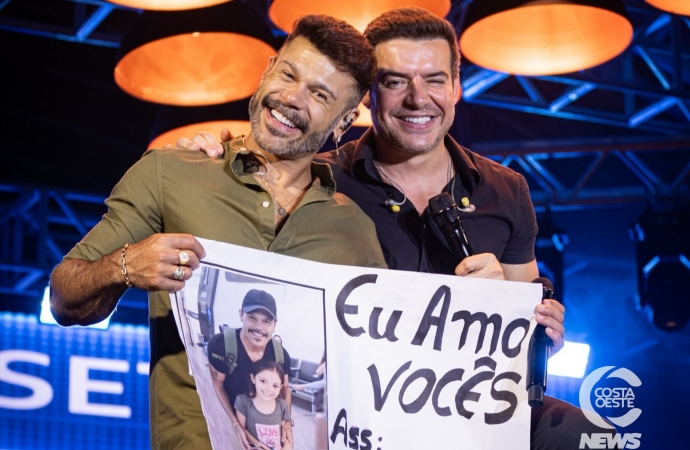 São Miguel do Iguaçu: Aniversário de 64 anos é celebrado com festa e show de Marcos & Belutti