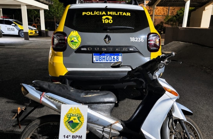 São Miguel do Iguaçu: Condutor sem CNH é flagrado com cocaína em motoneta