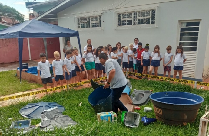 São Miguel do Iguaçu: Estudantes da escola municipal Vitorino Barbiero aprendem sobre prevenção e combate à dengue